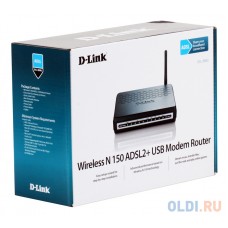 Маршрутизатор D-Link  Wireless N ASDL2+USB модер роутер